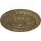 Ekena Millwork Oslo Ceiling Medallion (Fits Canopies up to 7 5/8"), 38 3/8"OD x 2 7/8"P, Mississippi Mud Crackle CM38OSMMC - alternate 3